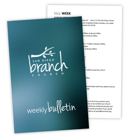 Weekly Bulletin Weekly Bulletin